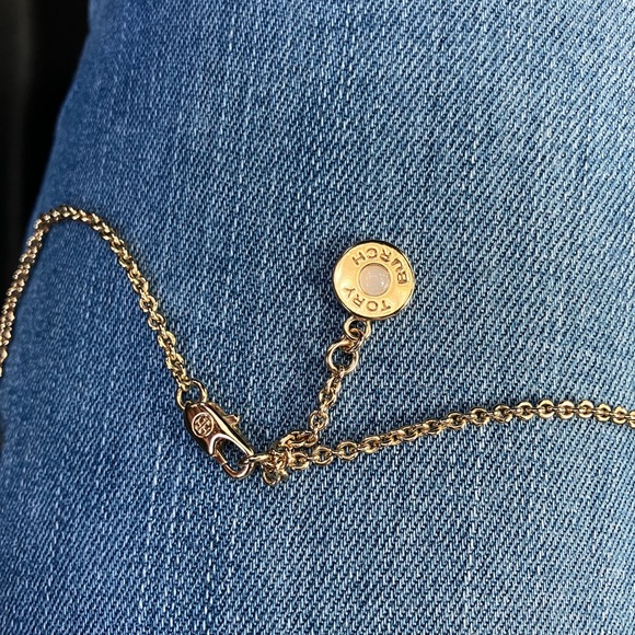 Tory Burch Logo Station Necklace - Picture 5 of 8